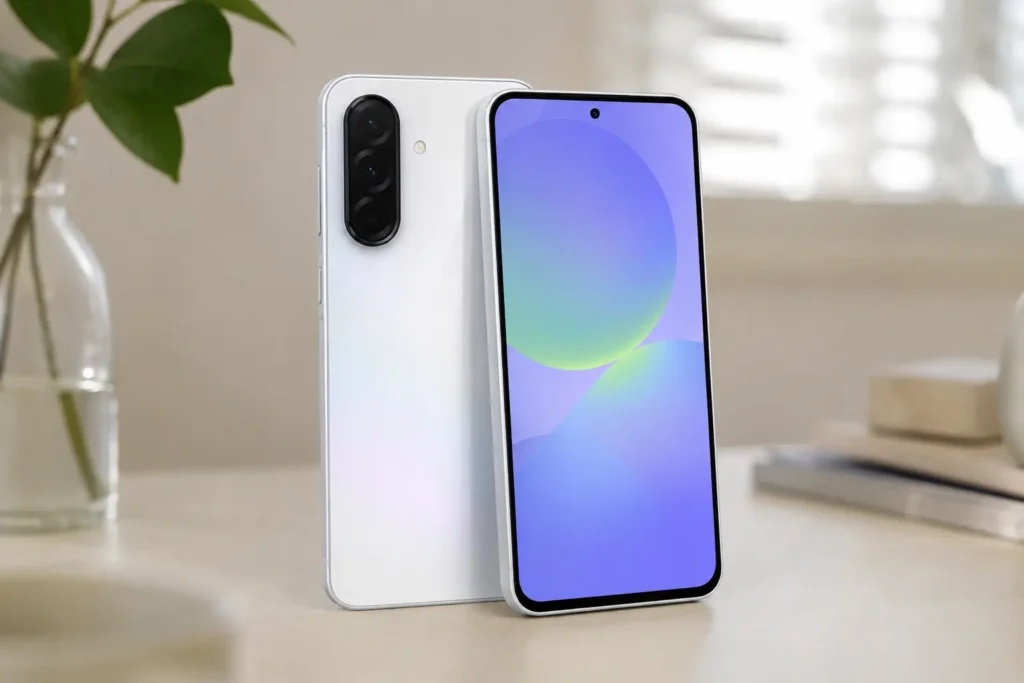No Galaxy A36 e rivais, suporte, memória e sistema decidem a escolha