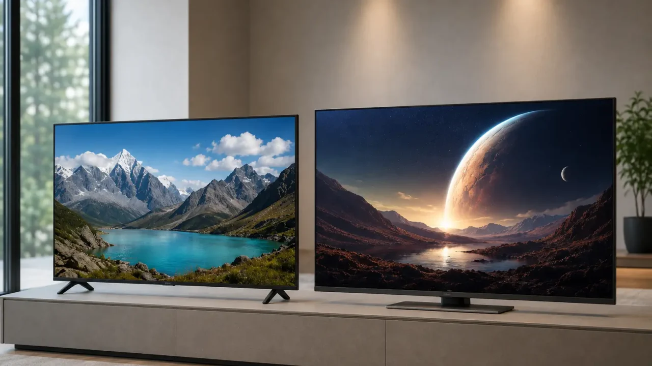 Samsung Q7F 50” ou TCL 55”: a diferença está em imagem e sistema