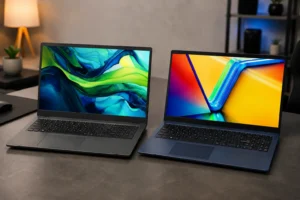 O Aspire Go 15 detalha o chip; o Vivobook 15 dobra RAM e SSD