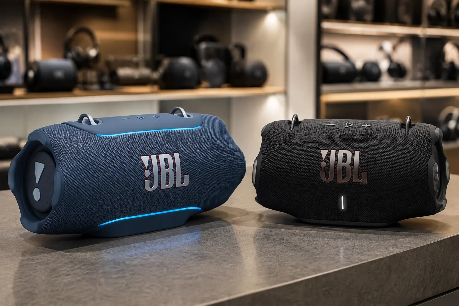 JBL Xtreme 4 e 5 se separam por IP68, AI Sound Boost e áudio sem perdas