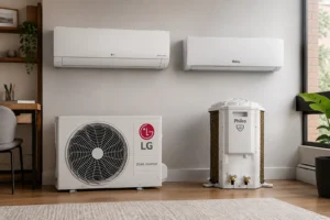 LG Dual Voice AI ou Philco PAC12QI: conectividade muda a escolha