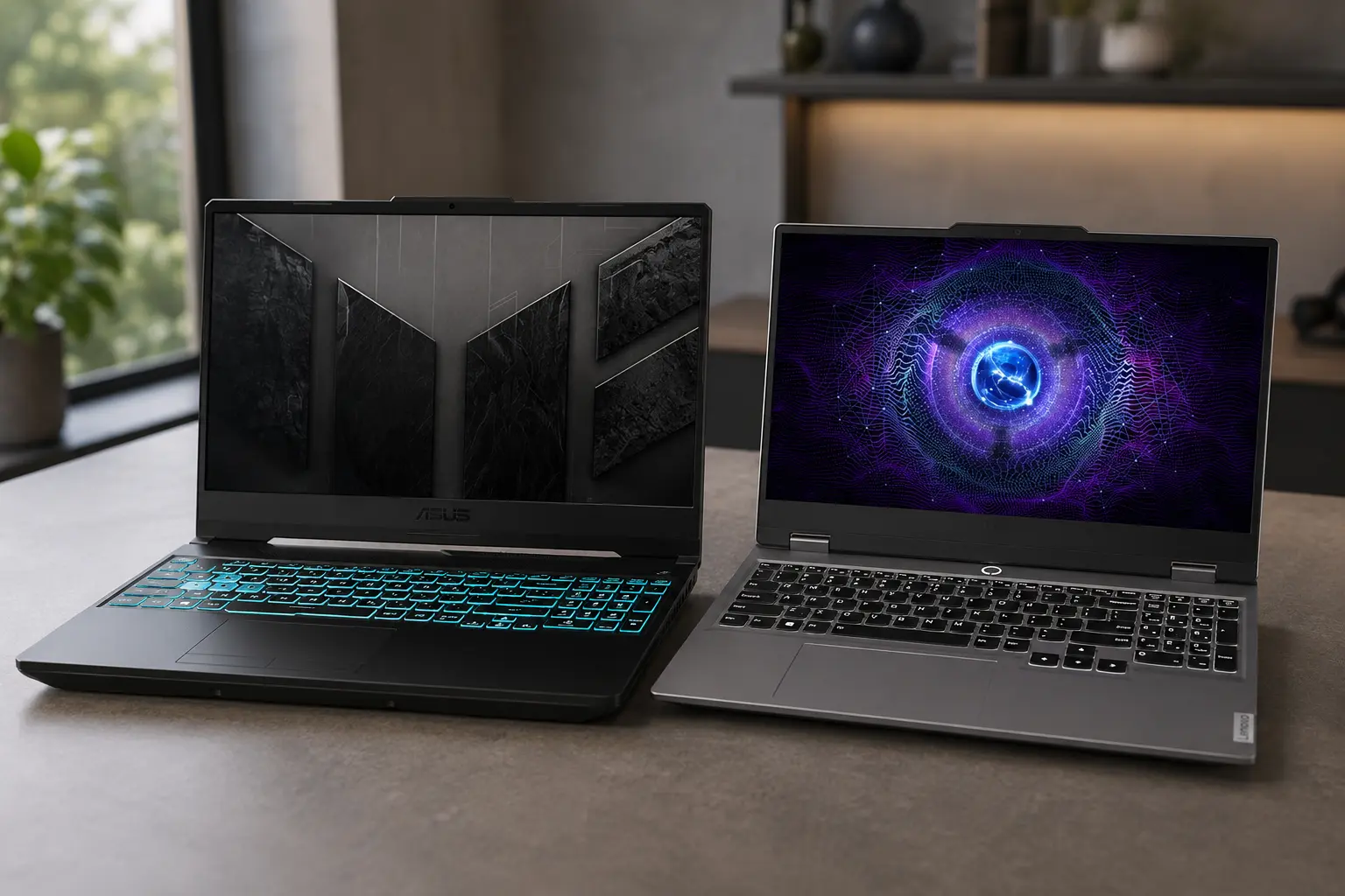 ASUS TUF A15 ou Lenovo LOQ: AMD com 8 GB ou Intel com 16 GB de RAM