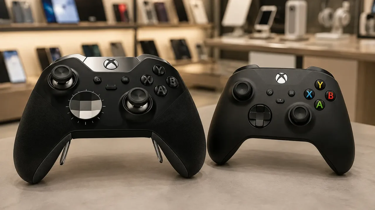 Controle Xbox comum ou Elite Series 2: perfis mudam a escolha