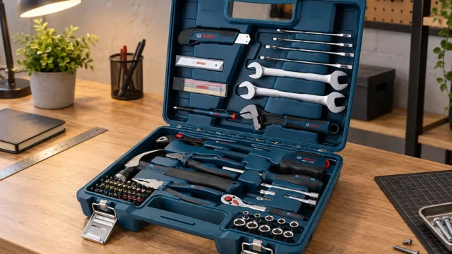 Kit Bosch ou ferramenta a bateria: a tarefa vem antes da quantidade