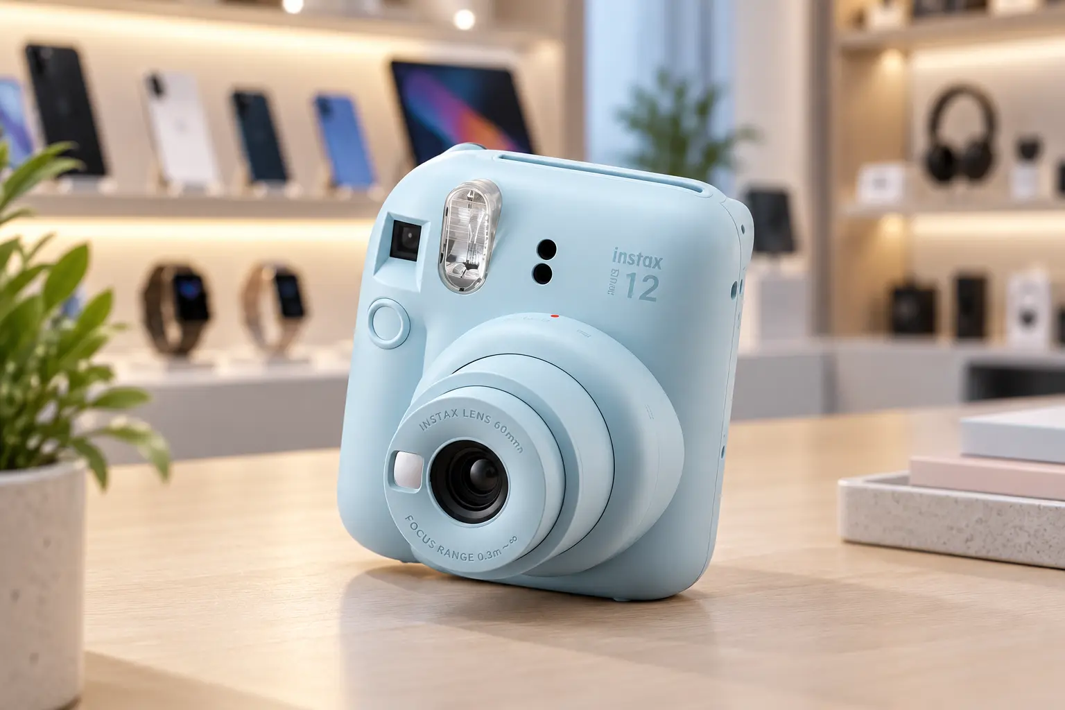 Na linha Instax Mini, o controle antes da impressão separa os modelos