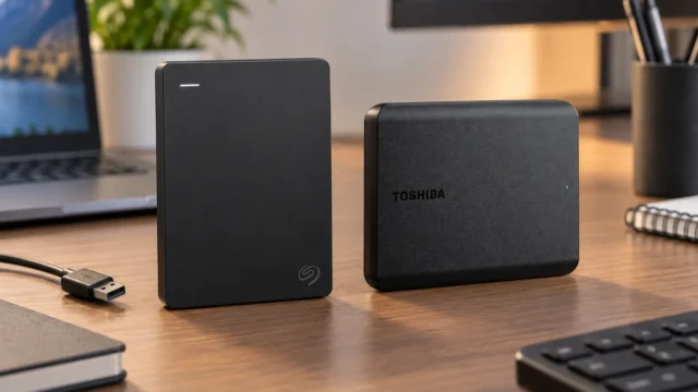 Seagate Expansion 2TB ou Toshiba Canvio 1TB: capacidade decide o uso