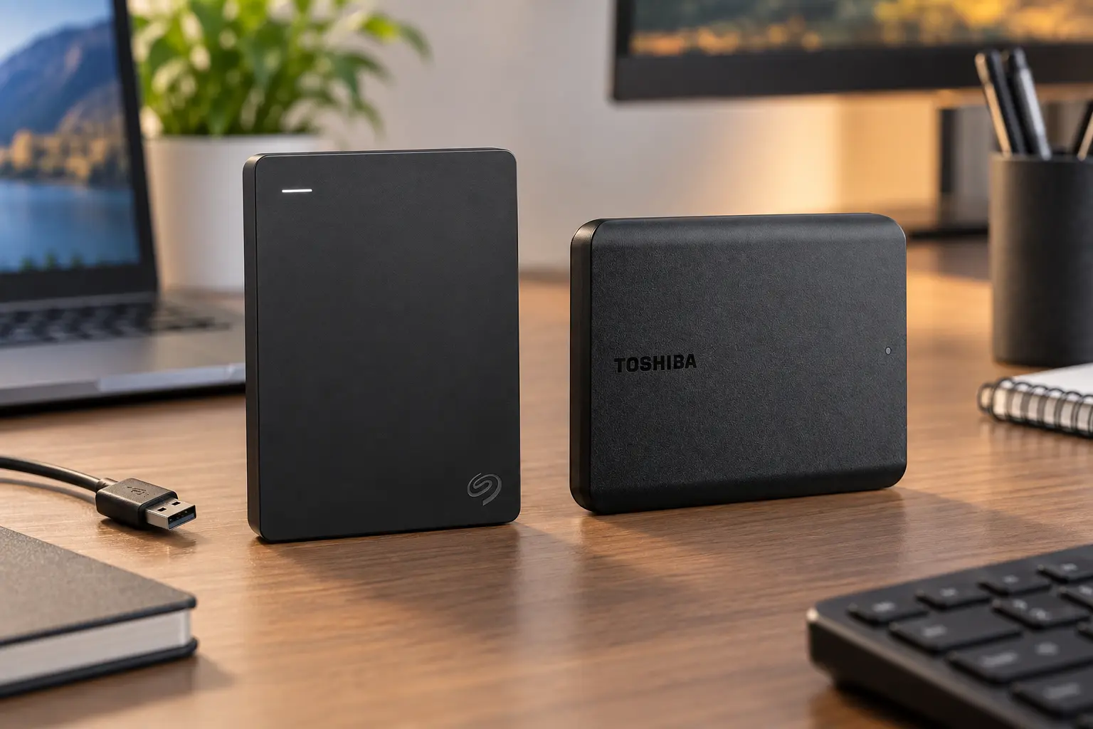 Seagate Expansion 2TB ou Toshiba Canvio 1TB: capacidade decide o uso