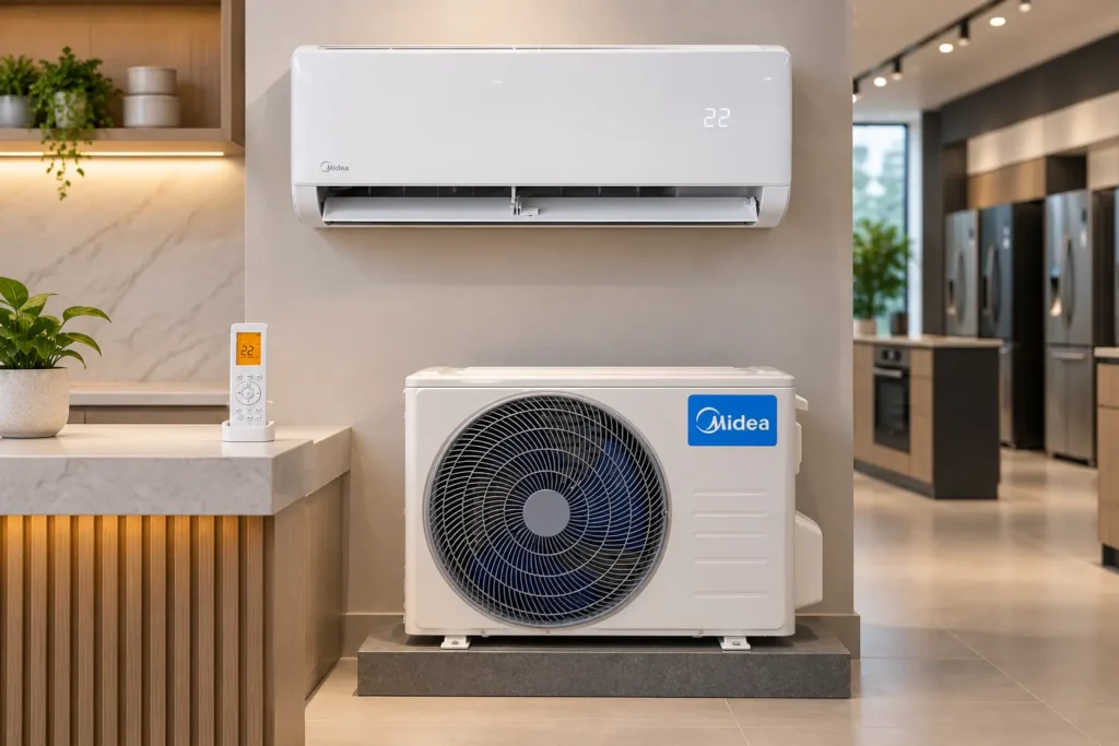 Midea AI Ecomaster: ciclo e BTUs vêm antes dos recursos inteligentes