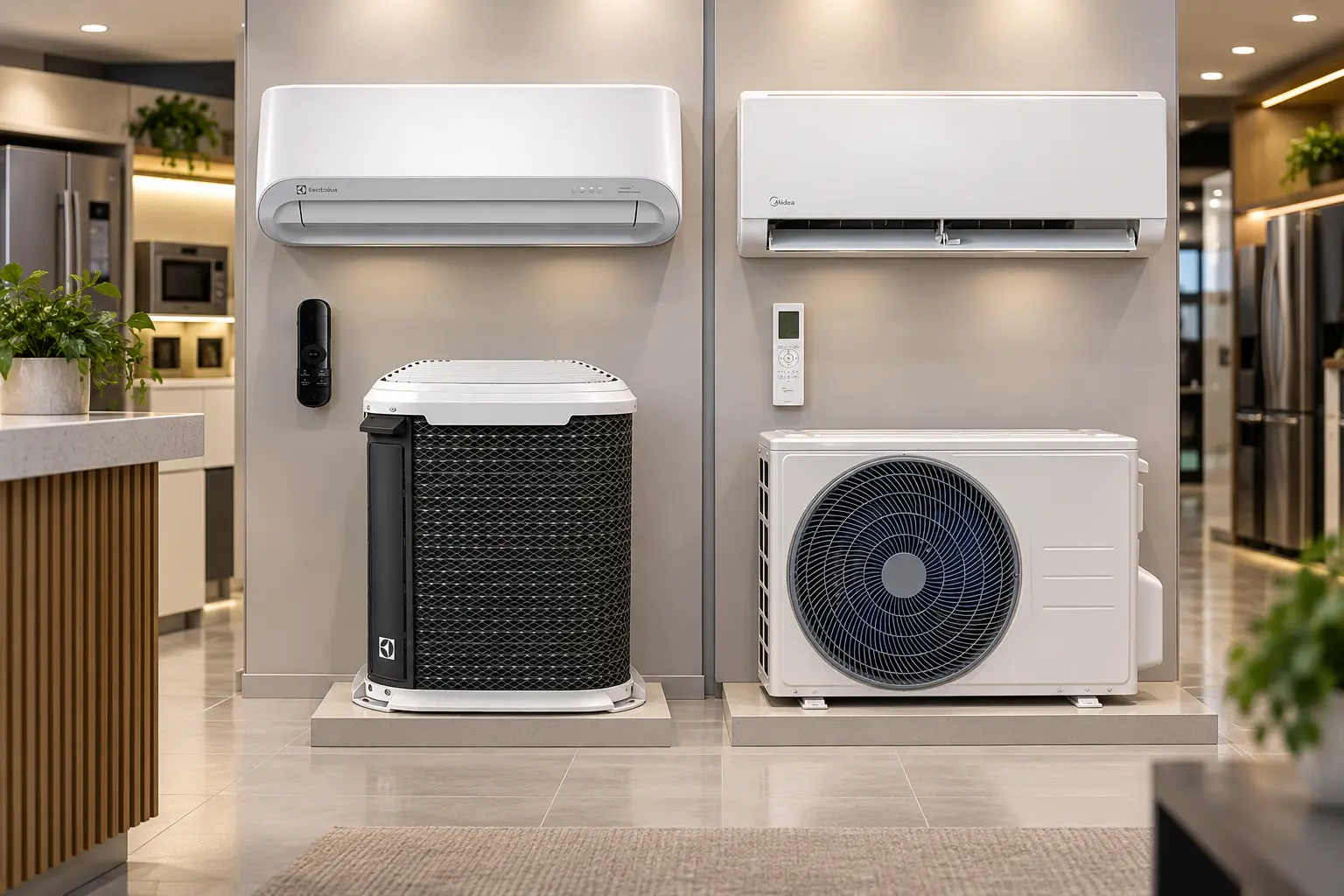 Para quem quer 12.000 BTUs, Electrolux foca filtragem e Midea, IA