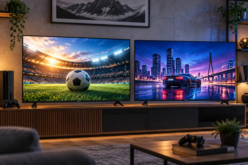 Samsung U8600F ou Hisense 55Q7QG: ecossistema smart ou foco gamer