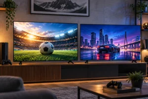 Samsung U8600F ou Hisense 55Q7QG: ecossistema smart ou foco gamer