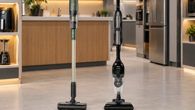 PTEC200 sem fio ou PAS1600P com cabo: duas rotinas de limpeza