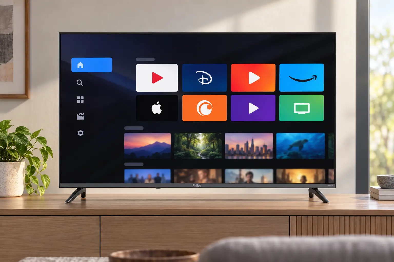 Philco 43", TCL 40" ou Philco 50": três propostas para usos diferentes