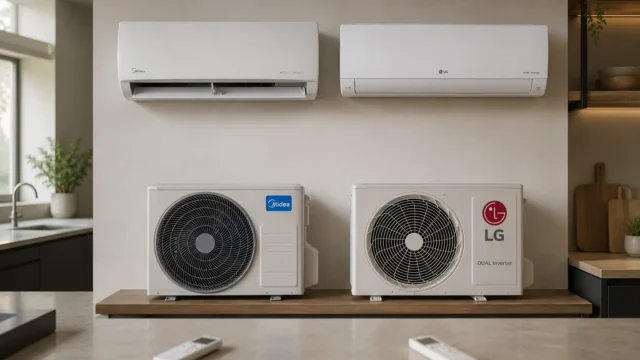 Midea AI Ecomaster ou LG Dual Inverter: perfis diferentes de uso