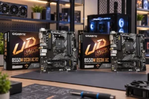 B550M DS3H AC R2 e Rev.1.5: DisplayPort ou DVI-D pesa na escolha