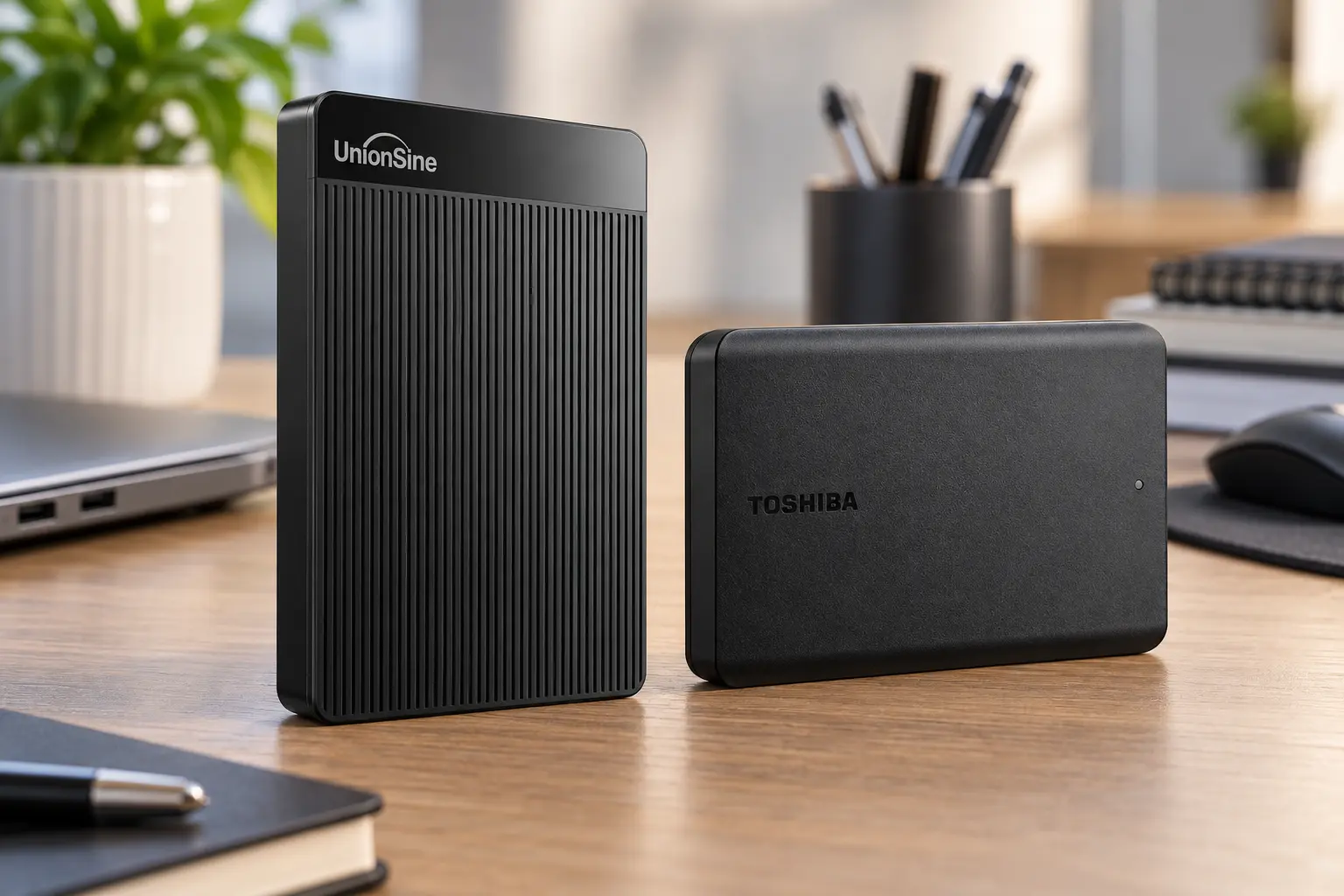 UnionSine 500GB ou Toshiba 1TB: escolha começa pela capacidade