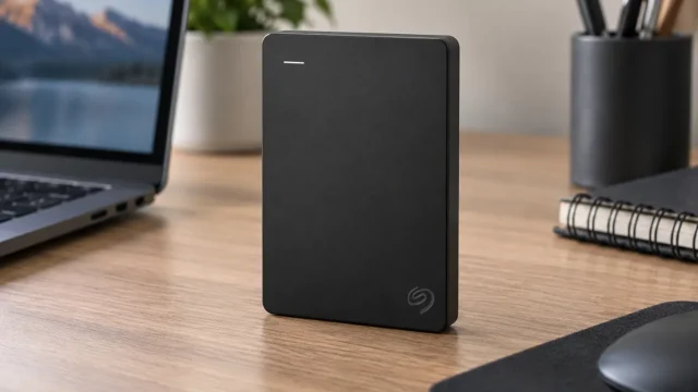 Seagate 2TB fica no meio entre 1TB e 4TB na escolha de capacidade