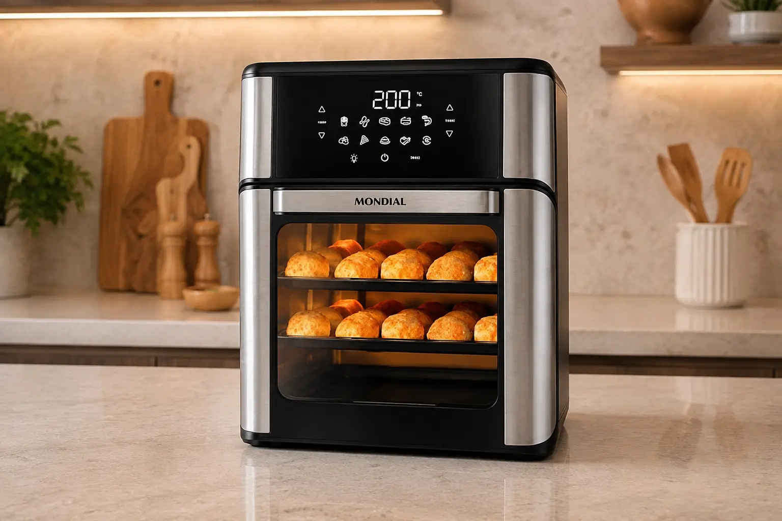 Air fryer oven 12L ou 5L: formatos para rotinas diferentes
