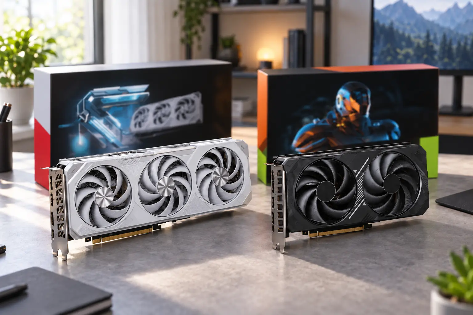 RX 9060 XT 16 GB e RTX 5060 Ti 8 GB: a diferença está na memória
