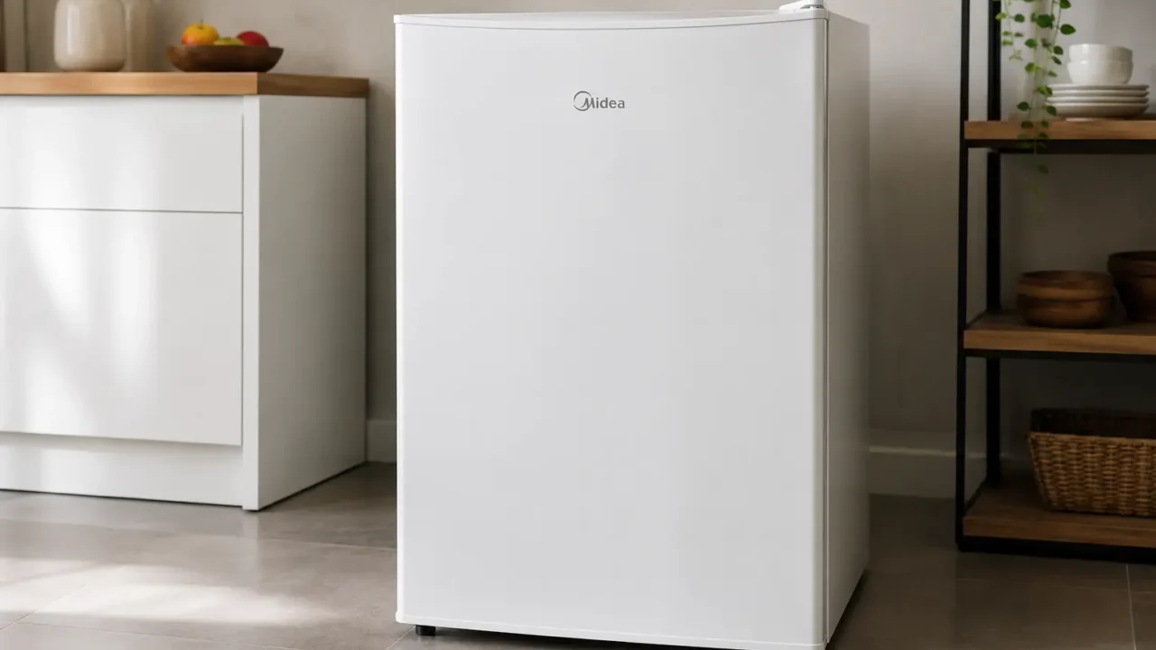 Frigobar Midea 93L ou 124L para rotinas de armazenamento diferentes