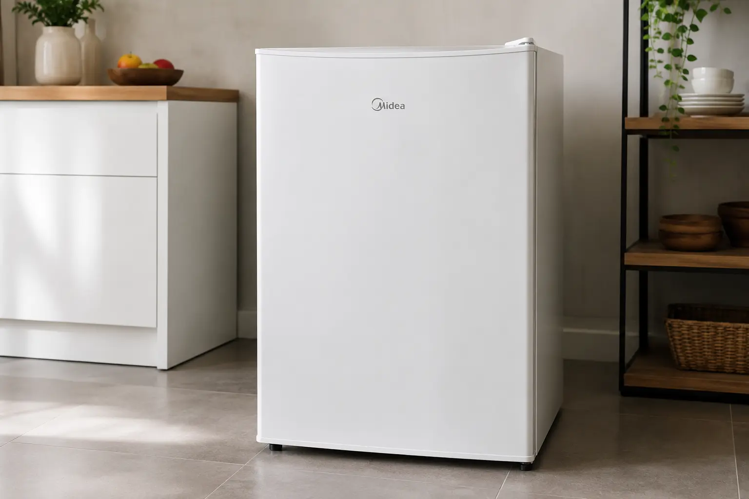 Frigobar Midea 93L ou 124L para rotinas de armazenamento diferentes