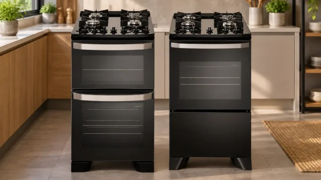 Tripla Chama ou dois fornos separam os Electrolux FE4GB e FE4DB
