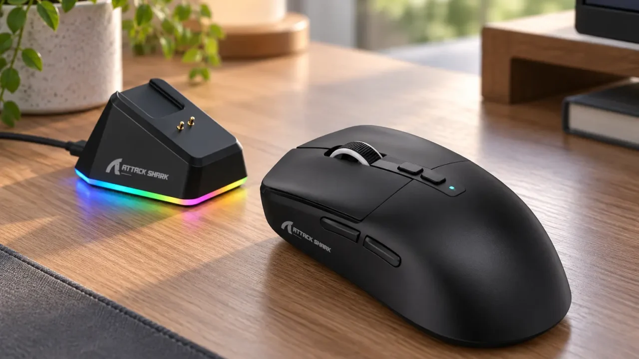 ATTACK SHARK X11 e X6 atendem perfis diferentes pelo peso e sensor