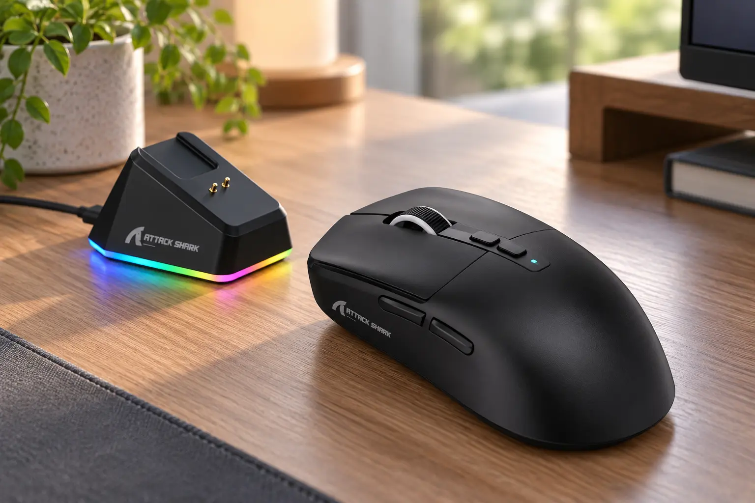 ATTACK SHARK X11 e X6 atendem perfis diferentes pelo peso e sensor