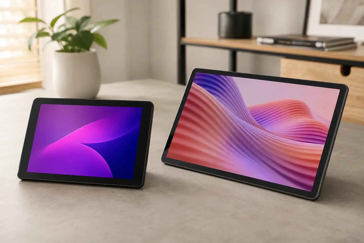 Positivo Vision TAB 7 e Lenovo Tab 10.1: tela define o perfil de uso