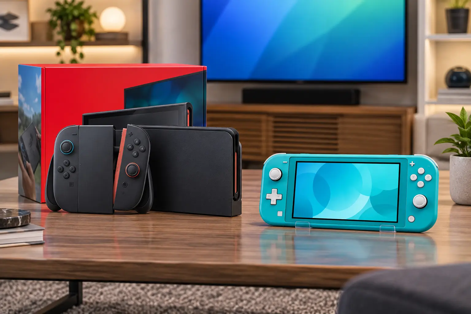 Switch 2 ou Switch Lite: TV, mesa e portátil ou só modo portátil