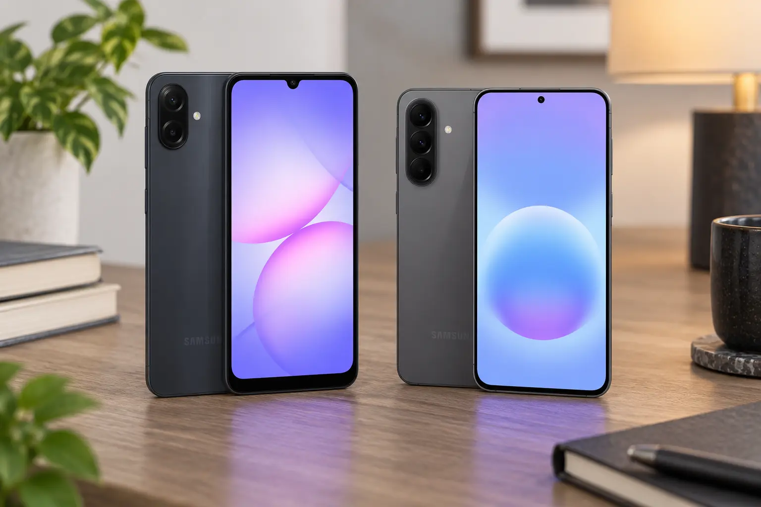 Galaxy A07 ou A57 5G: do essencial aos 8 GB, 5G, OIS e IA