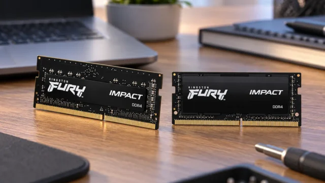 Kingston FURY Impact: 8GB ou 32GB mudam a capacidade do notebook