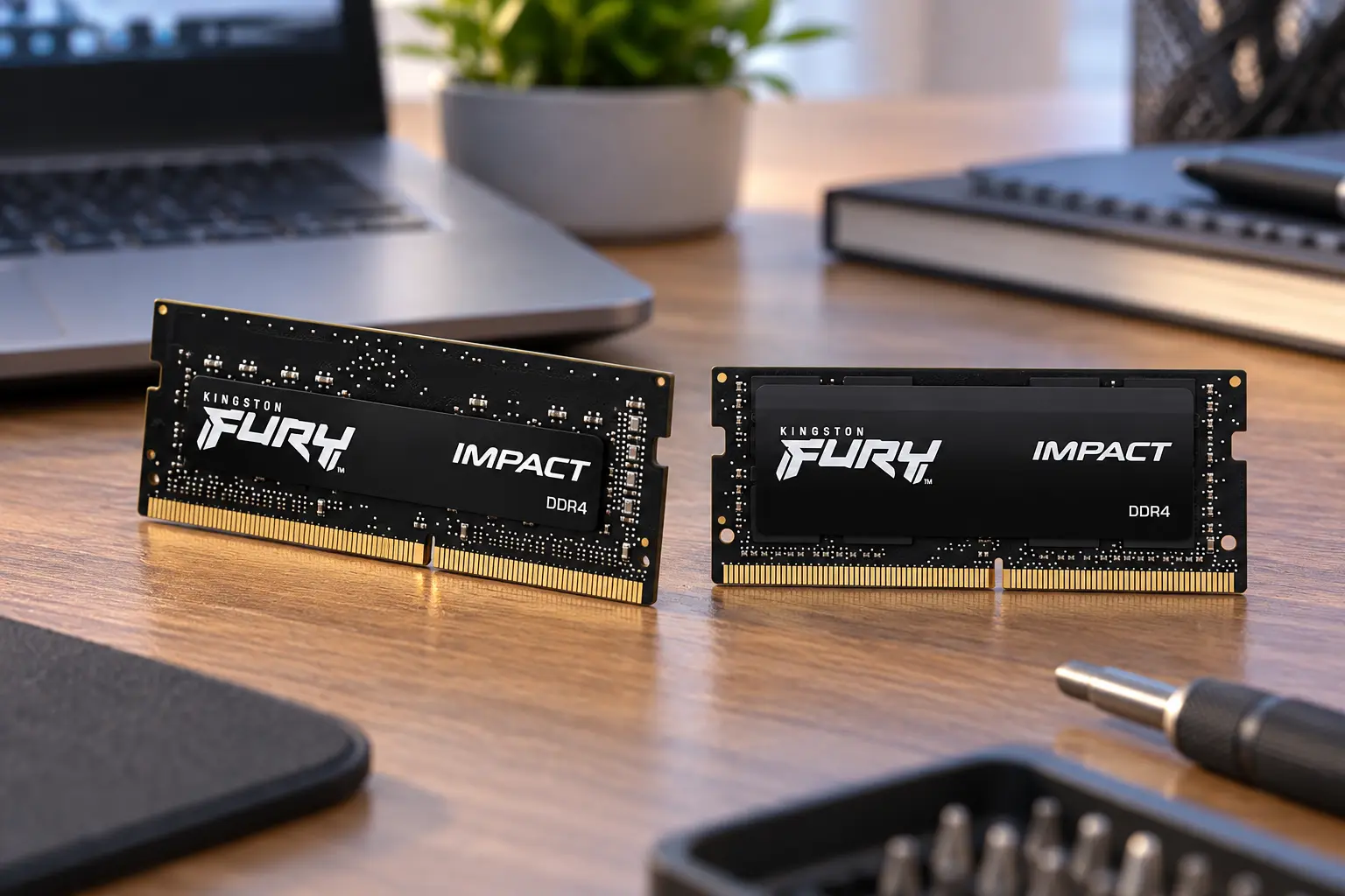 Kingston FURY Impact: 8GB ou 32GB mudam a capacidade do notebook