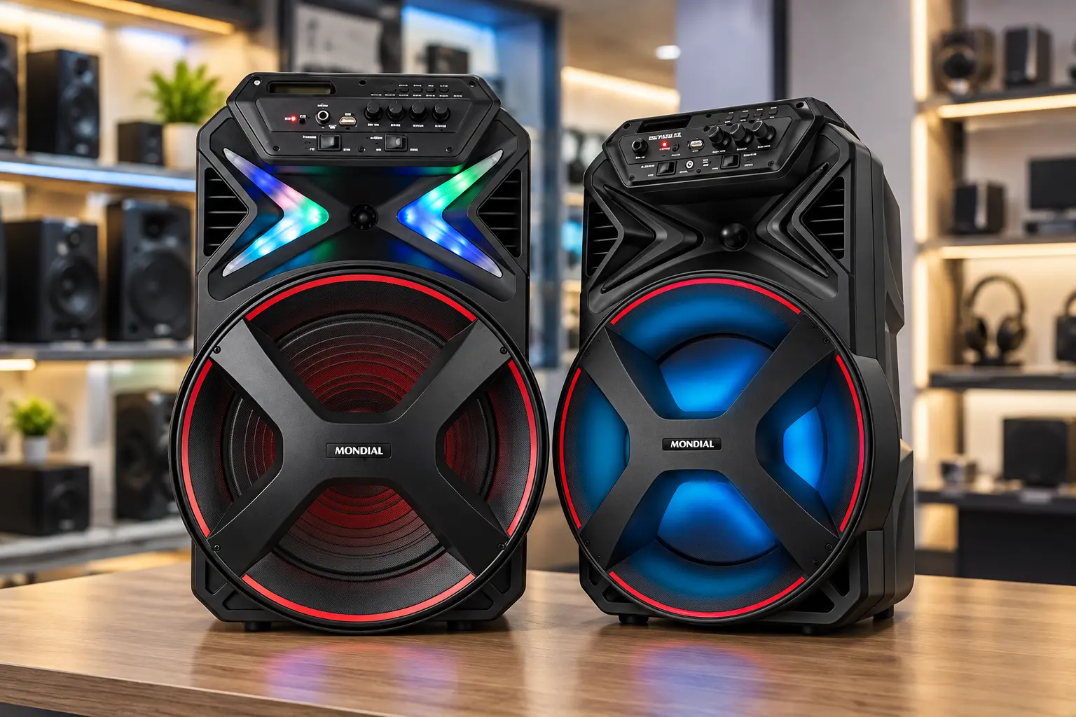 CM-250 ou CM-400: 250W ou 400W com conectividade semelhante