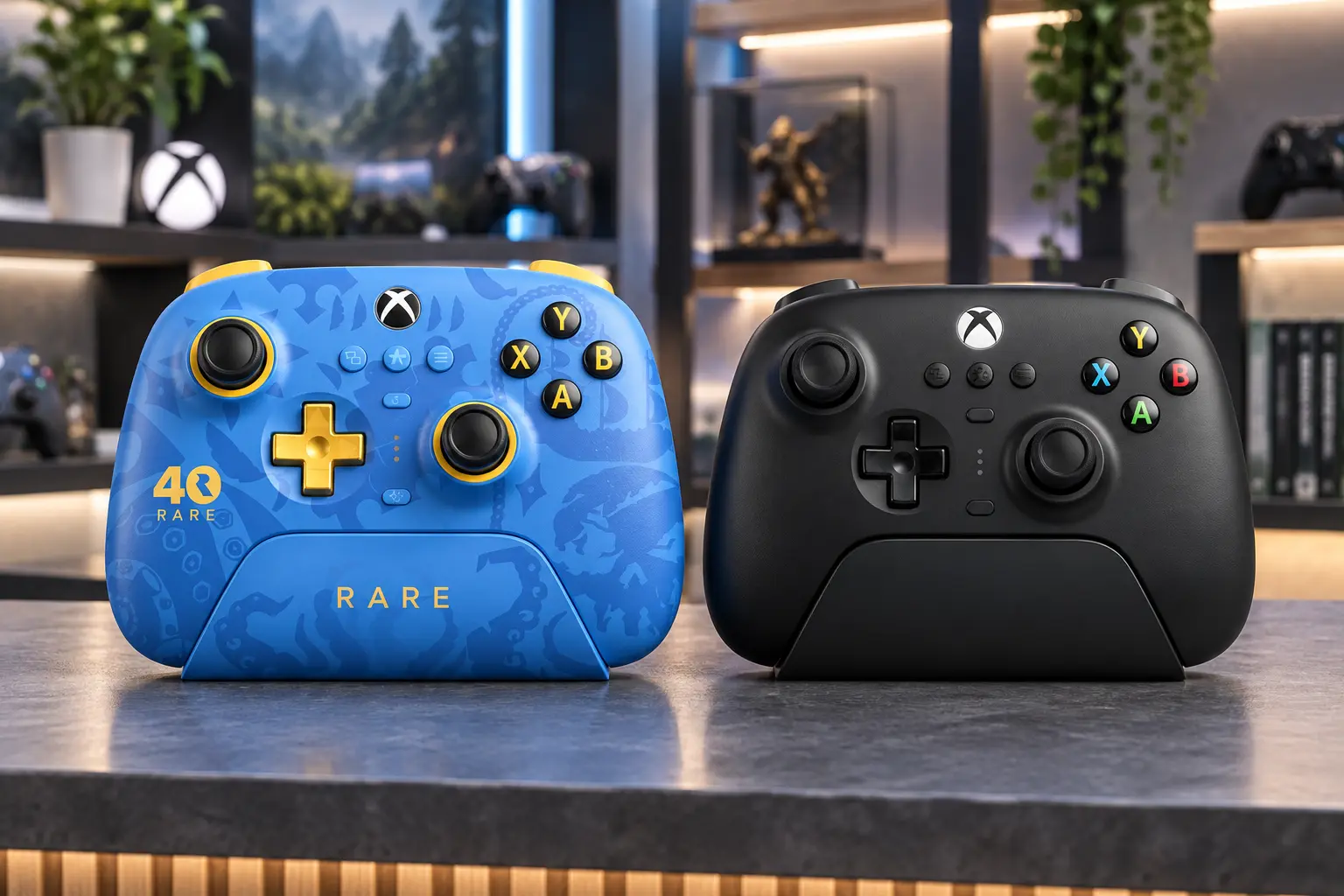 8BitDo Rare ou Black: no Xbox, o que muda é a conexão sem fio