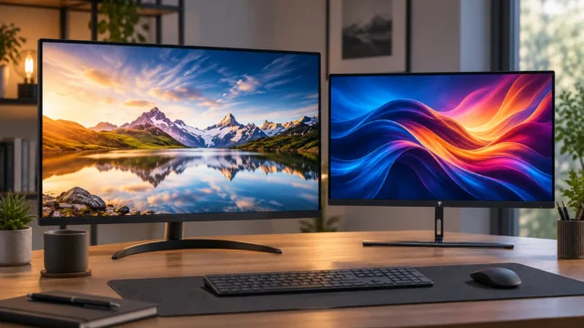 LG 32" 4K ou KTC 27" 5K: mais área ou mais densidade de pixels