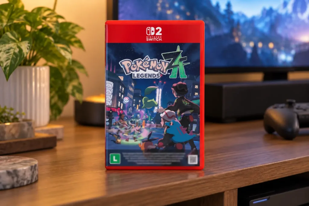 Em Pokémon Legends: Z-A, o console vem antes da edição
