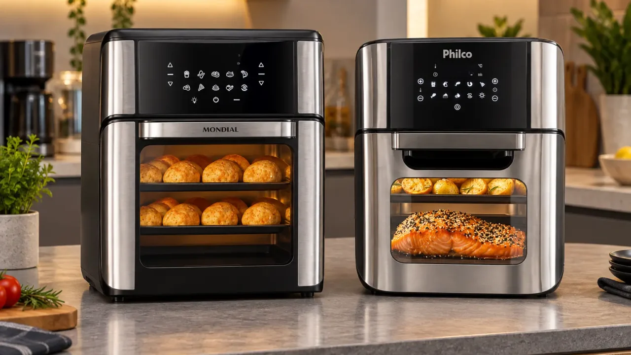 Mondial 12L ou Philco 12L: acessórios e programas no uso diário