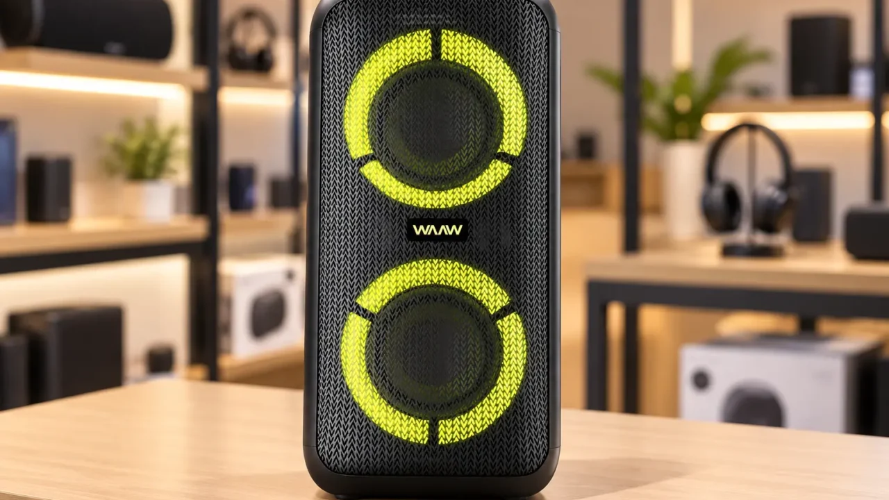 WAAW INFINITE 100 ou 200: potência leva de 100W a 160W RMS