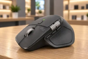 MX Master 3S, 4 e Vertical se separam por controles e ângulo de 57°