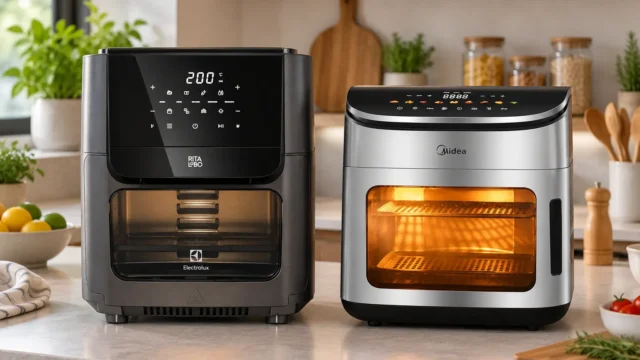 Midea 12L ou Electrolux EAF85: funções de preparo e potência em foco