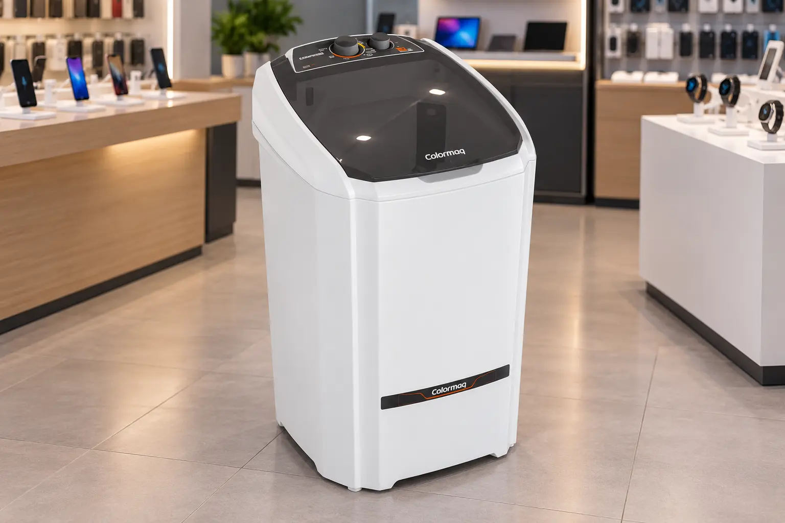 Colormaq 20 kg ou automática 12 kg: volume ou menos etapas manuais