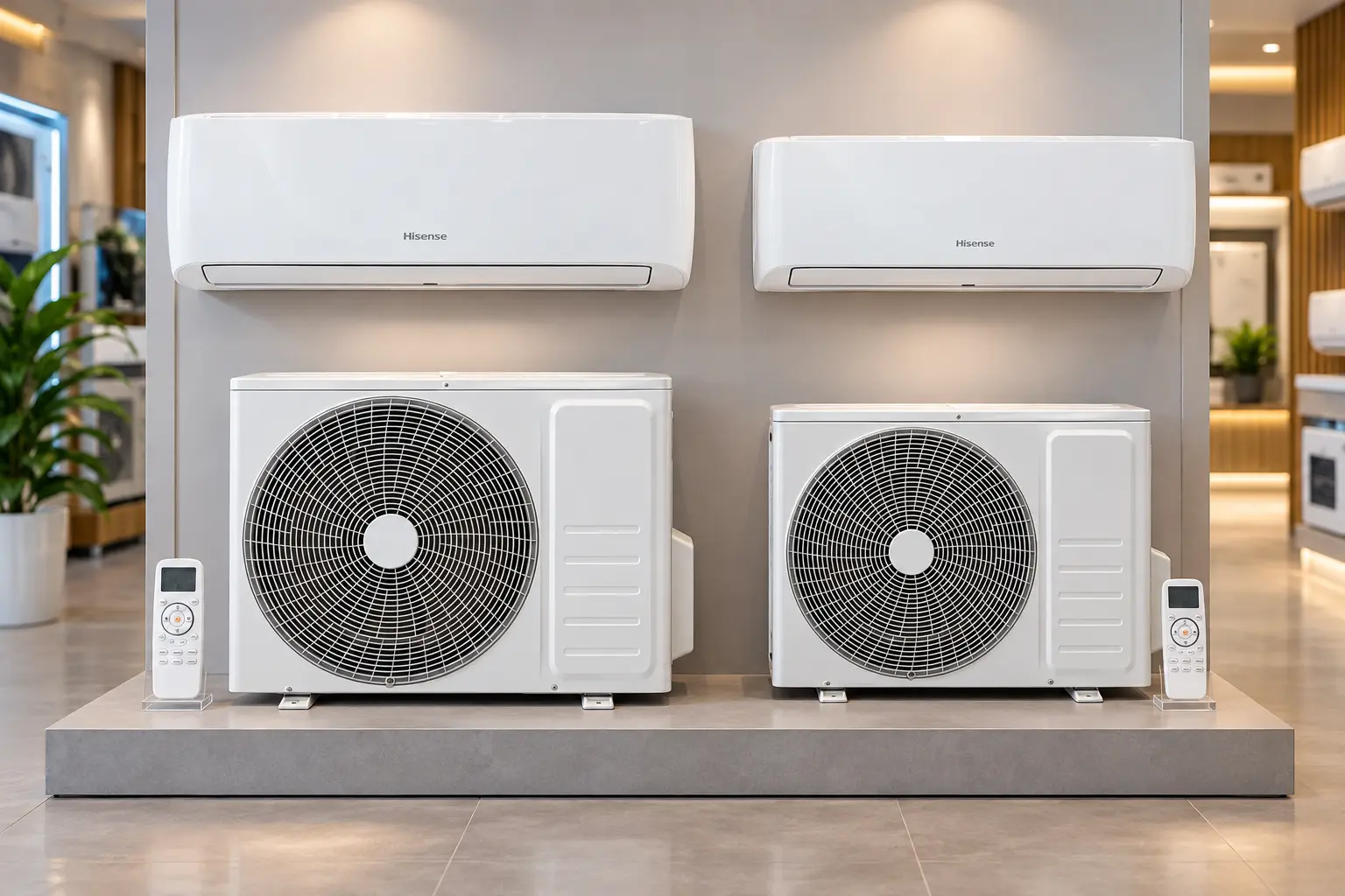 Hisense Eco Plus 9.000 ou 12.000 BTUs: escolha pela capacidade do ambiente