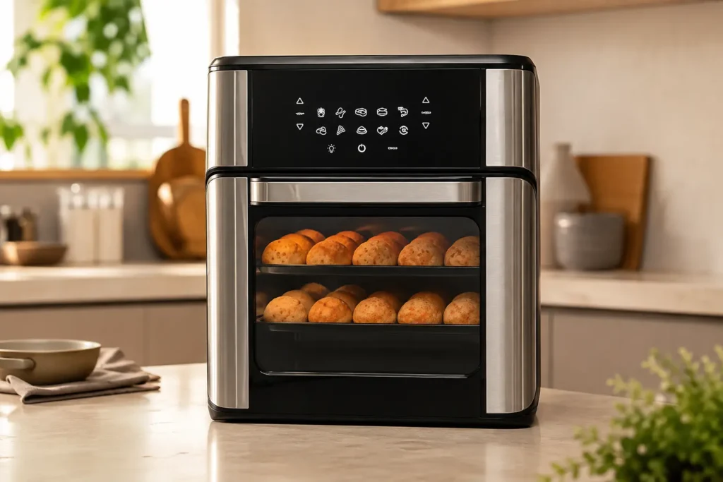 Air fryer Mondial Oven 12L ou 5L: formatos para rotinas diferentes