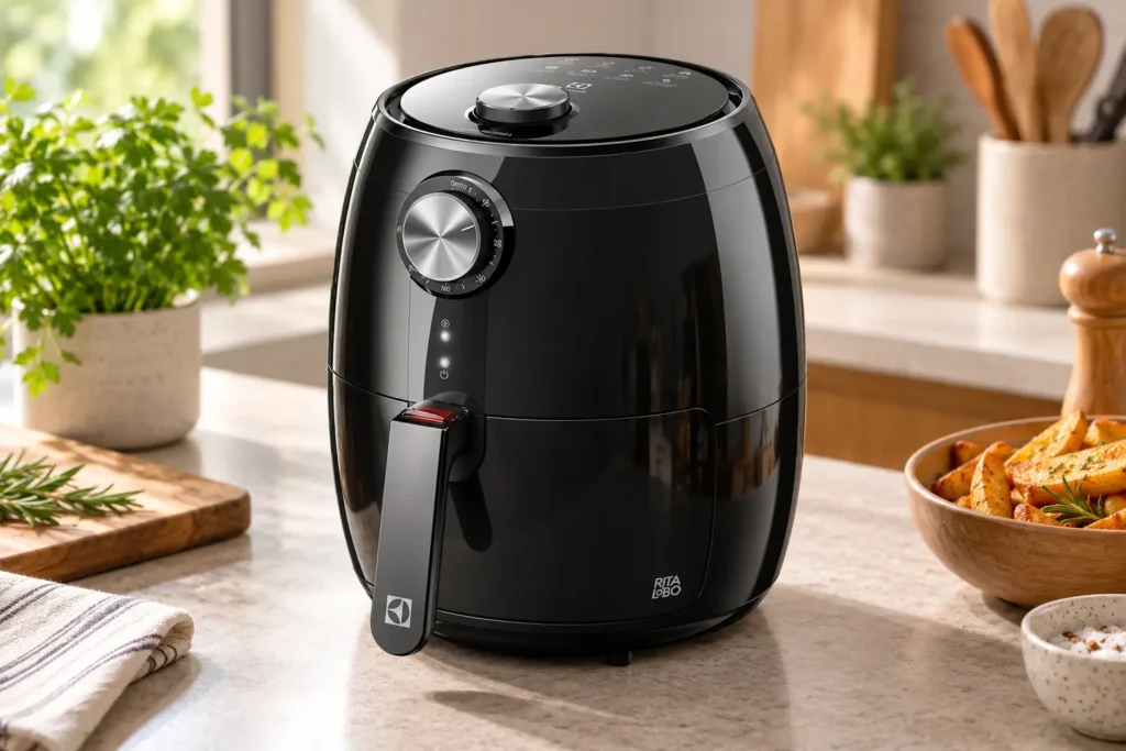 EAF15 3,2L ou air fryer oven 12L: cesto compacto ou mais volume