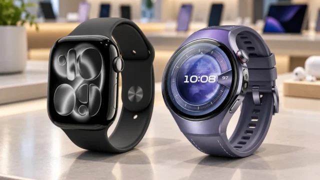Apple Watch Series 11 ou Huawei Watch 5: ecossistema e sensores de saúde