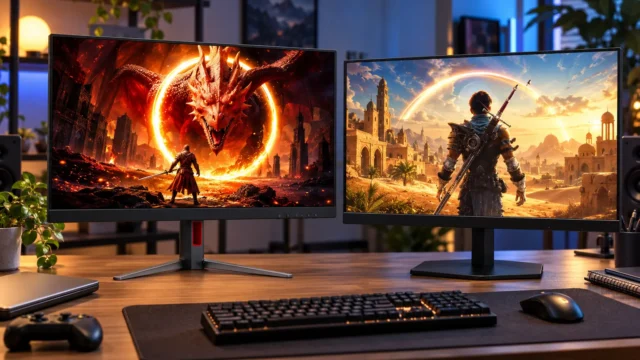 Monitores AOC QHD ou 200Hz: a diferença está na tela