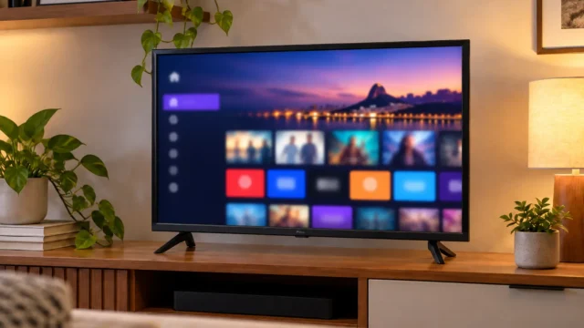 Philco Roku de 24″ para espaços compactos; 43″ para salas maiores