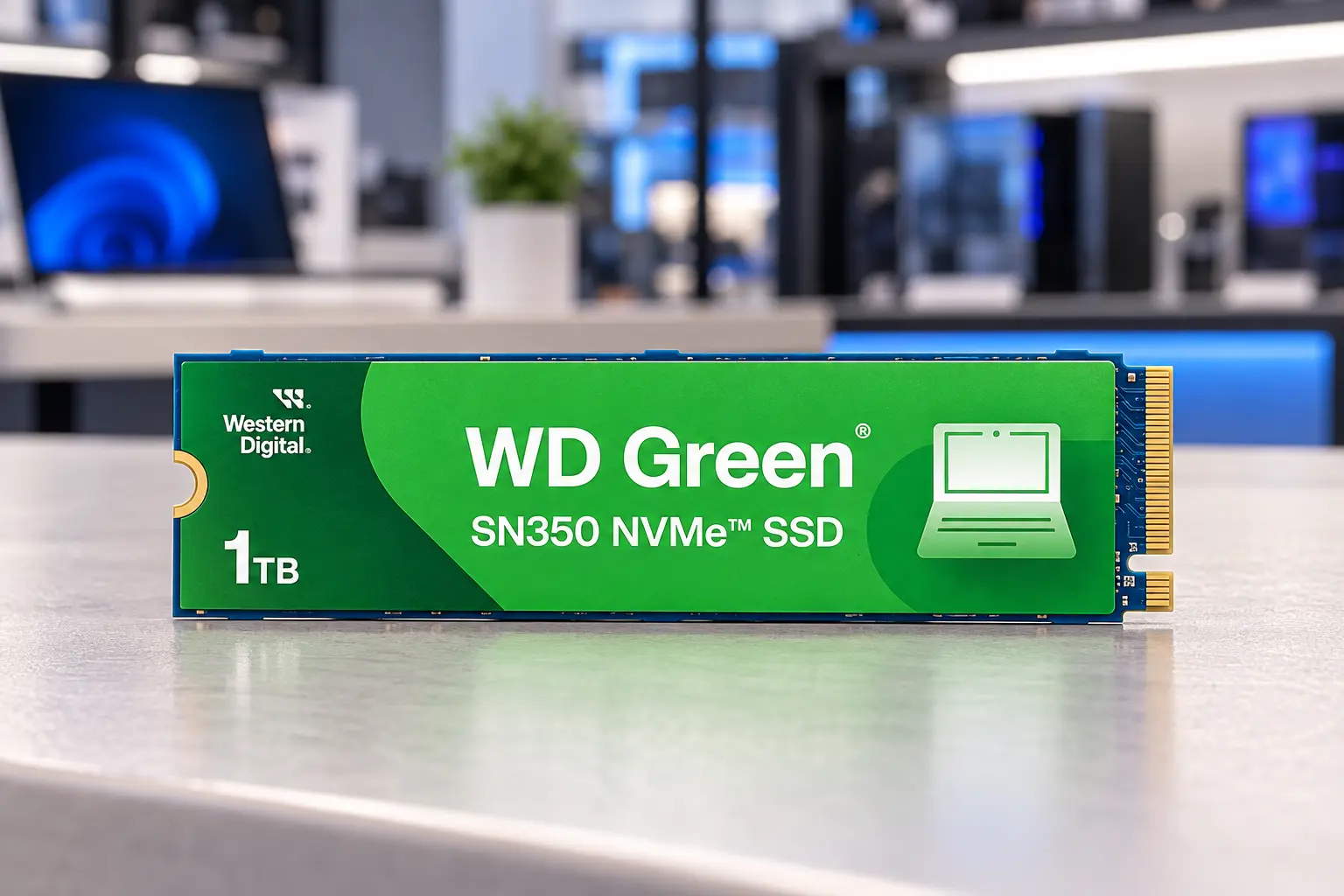 1TB não basta: WD Green muda entre M.2 NVMe e SATA 2,5"