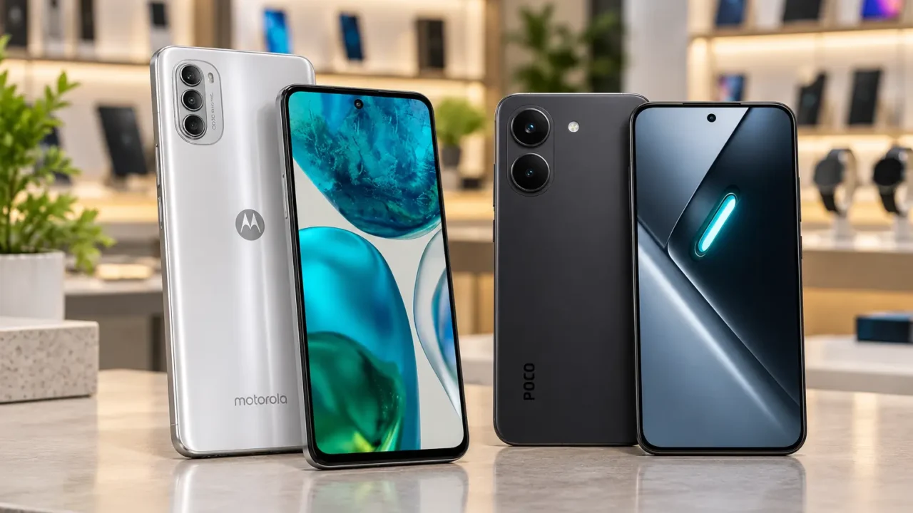 Poco X8 Pro ou Moto G52: o salto está em 5G, memória e bateria